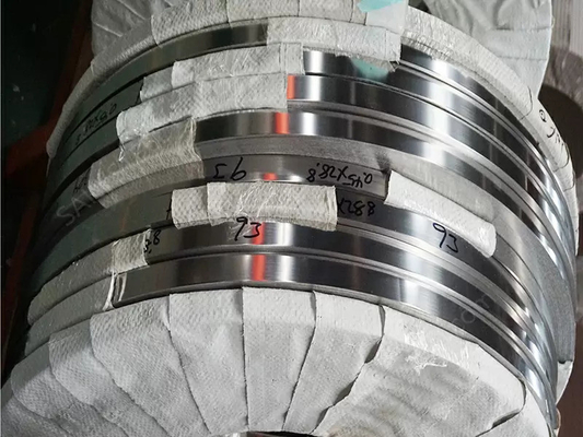 10mm~250mm Hassas 904l Paslanmaz Çelik Şerit Rulo 2B Yüzey