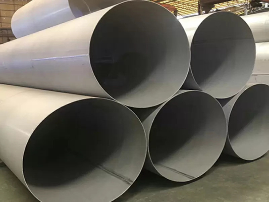 0.7mm 0.8mm Paslanmaz Çelik Kaynaklı Boru 316L Yüksek Çekme Dayanımı