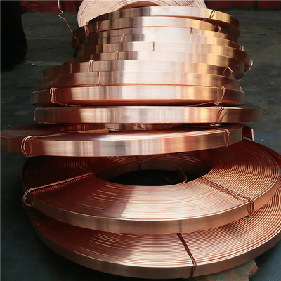 C10100 C10200 C11000 T1 T2 Bakır Rulo Sac / Pirinç Şerit Rulo 1000mm-1220mm