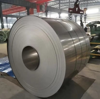 Soğuk Çekilmiş BA Paslanmaz Çelik Rulo 316 304 321 430 0.5mm