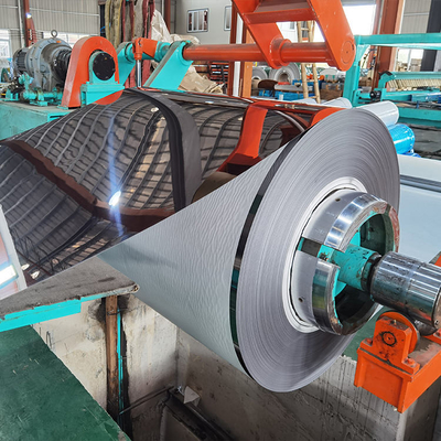 Soğuk Çekilmiş BA Paslanmaz Çelik Rulo 316 304 321 430 0.5mm